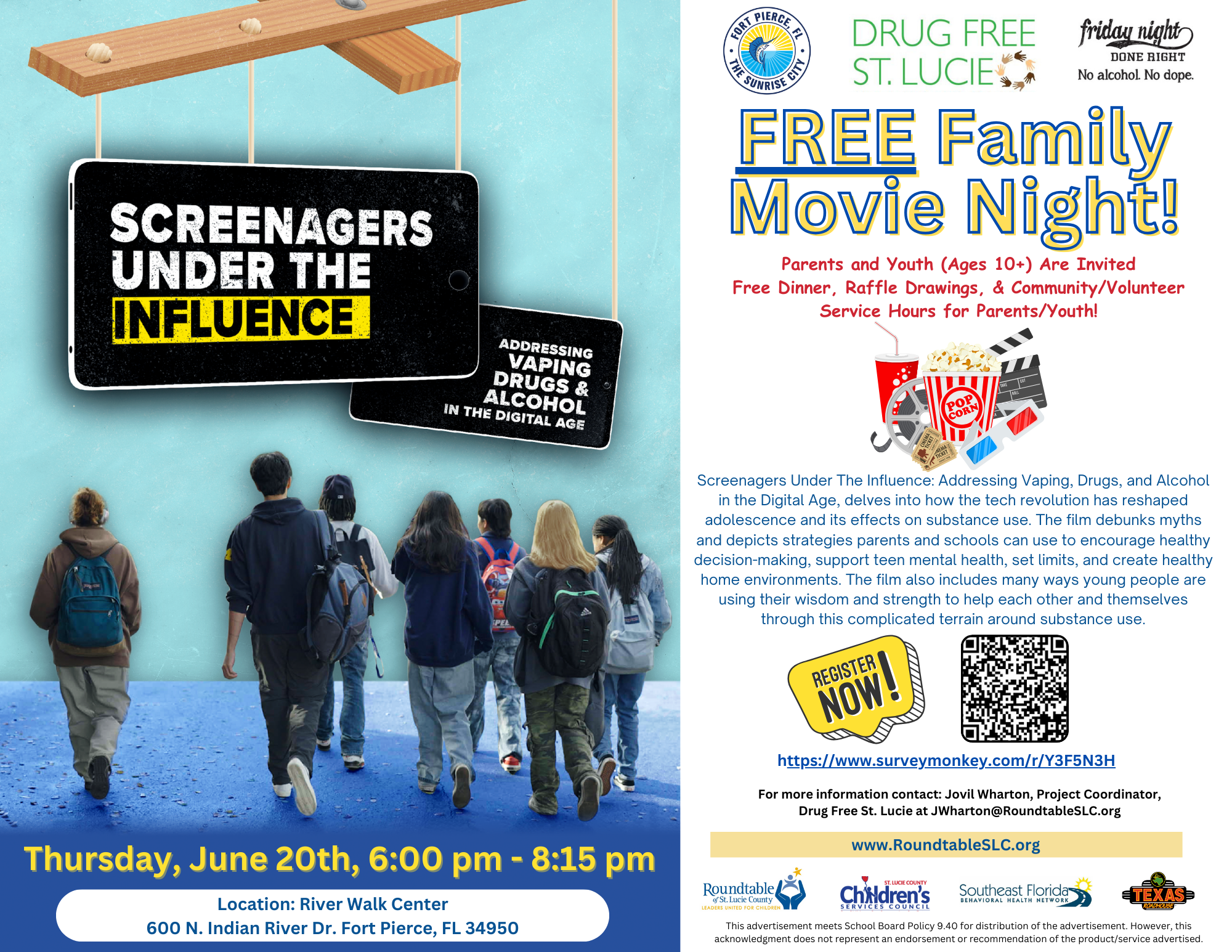Screenagers Flyer