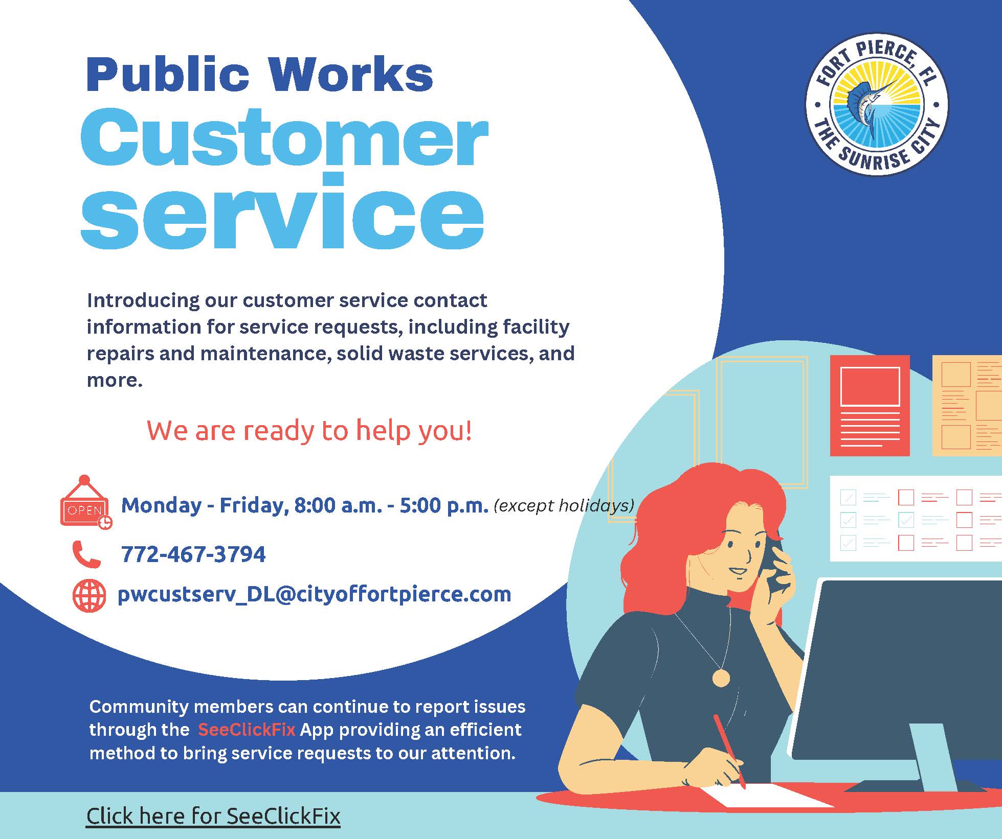 PW Customer Service Flyer 