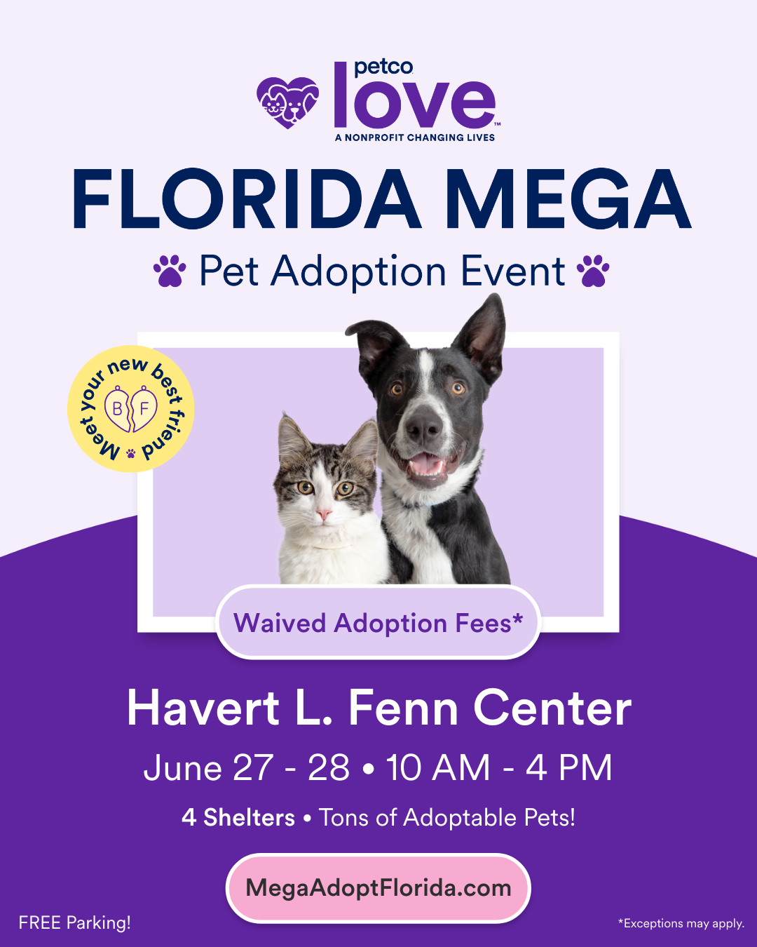 MEGA Pet Adoption Event