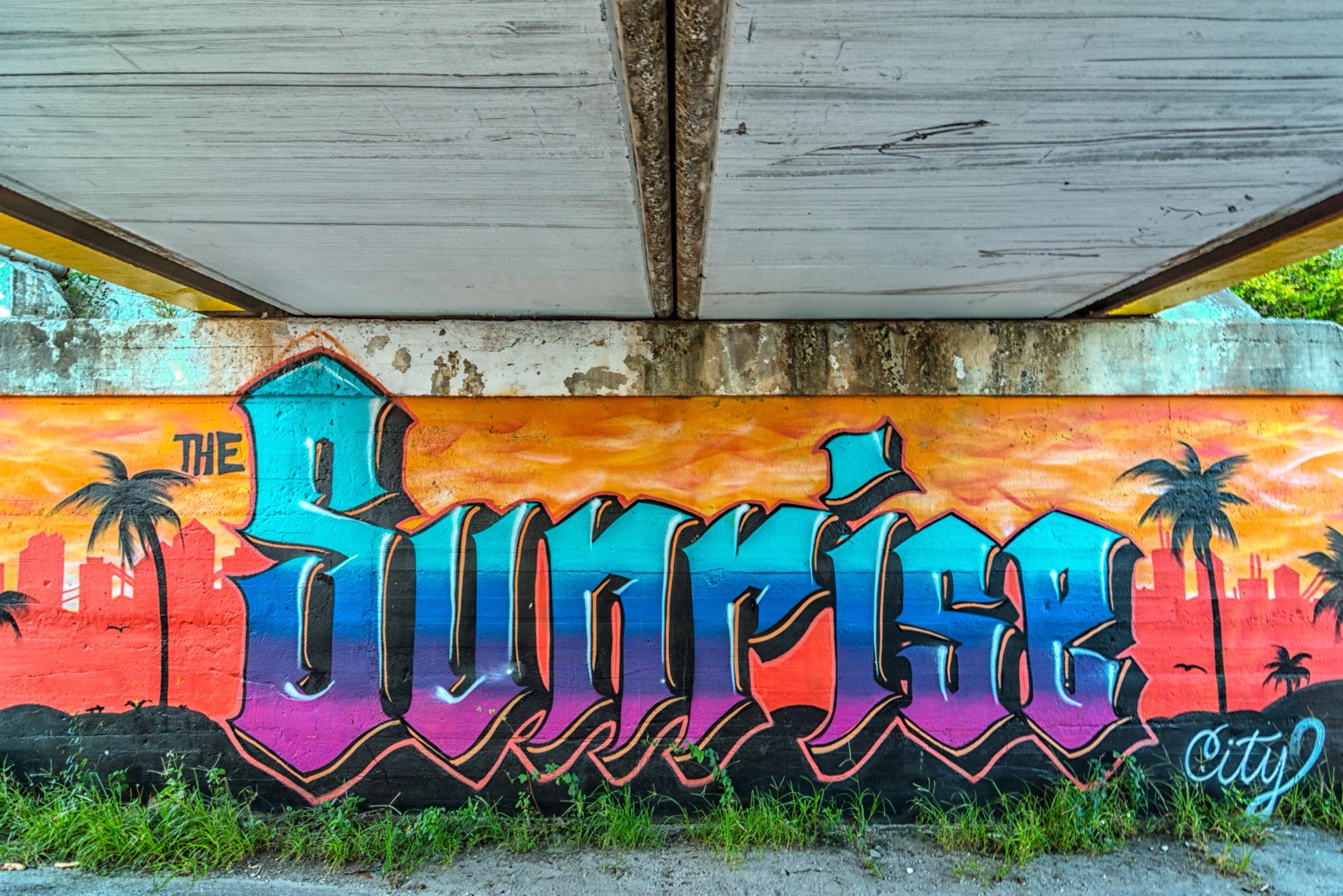 Train Bridge by Bob Bernier