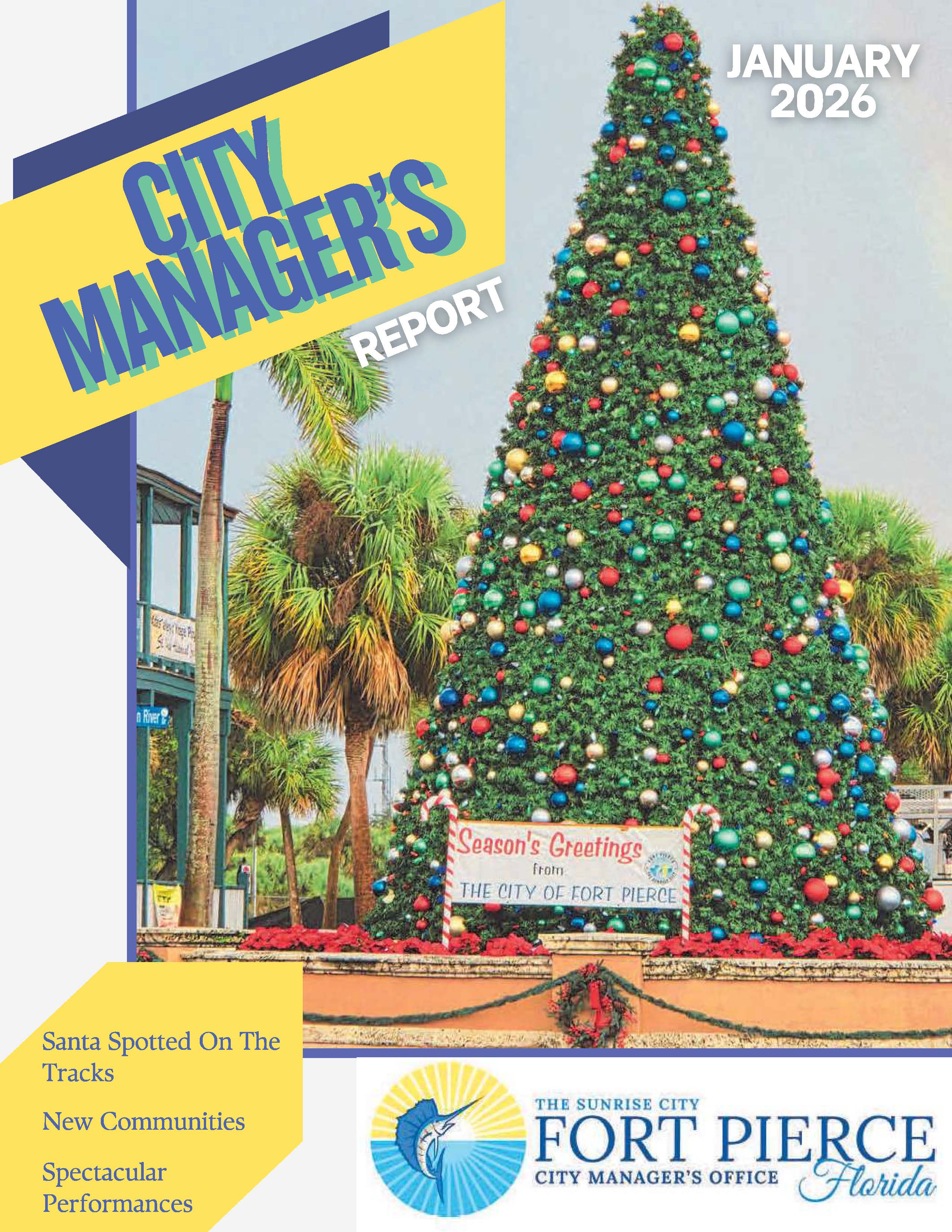January 2026 - CITY MANAGERS REPORT