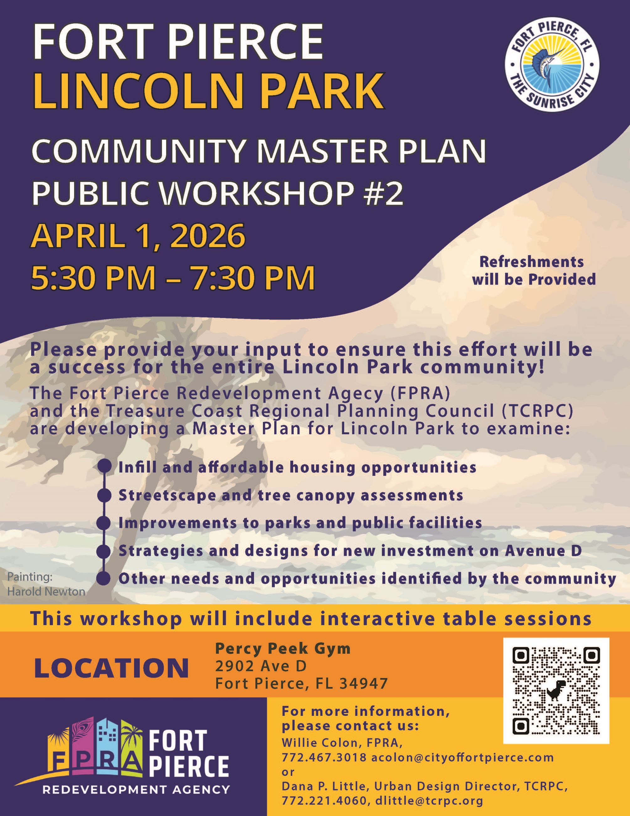 Fort Pierce Lincoln Park Workshop 2