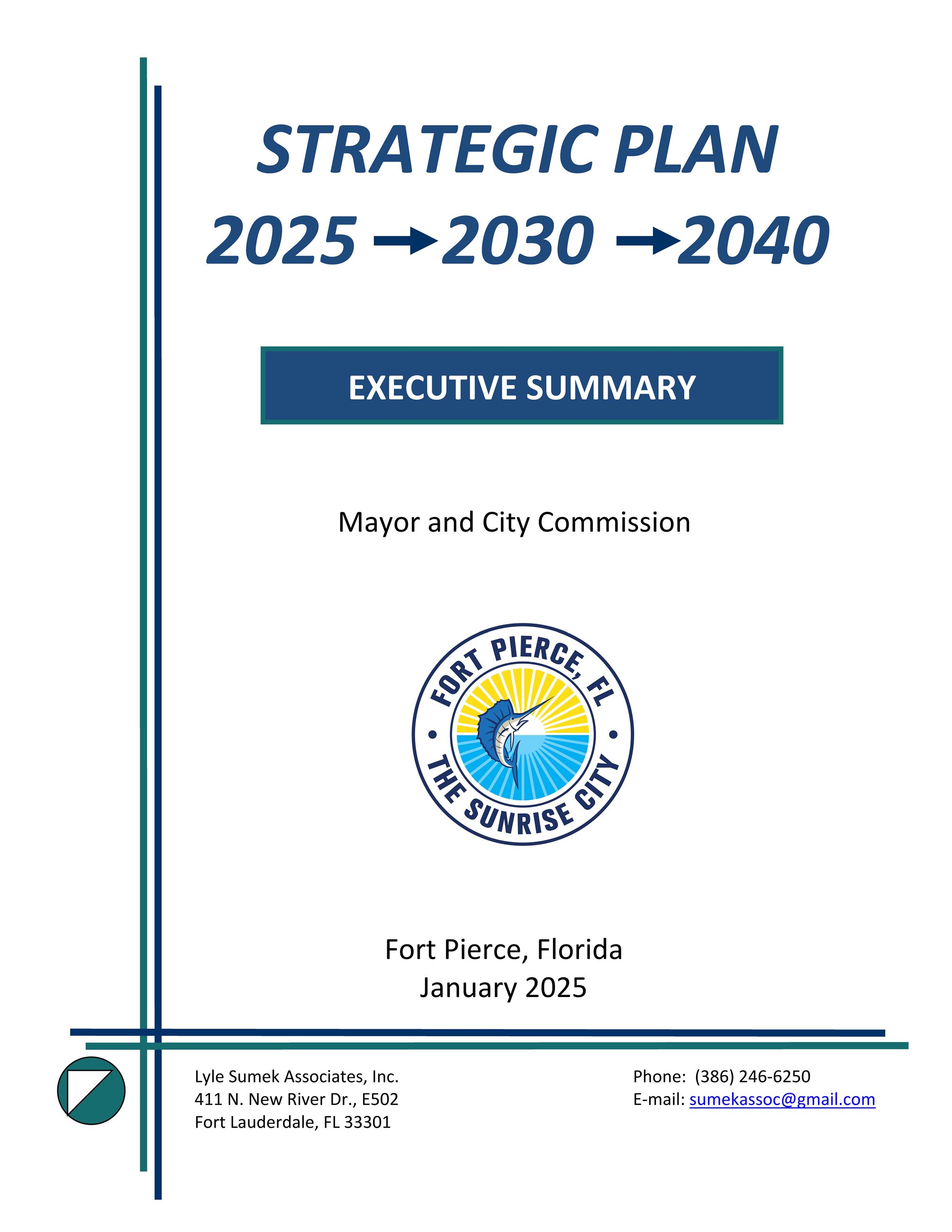 Executive Summary 2025-2030-2040 cover